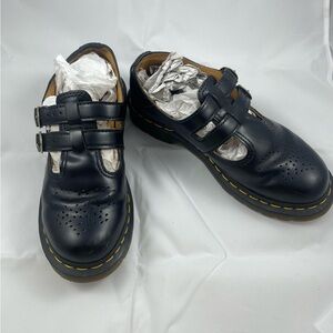 Dr. Martens- 8065 Smooth Leather Mary Jane Shoes